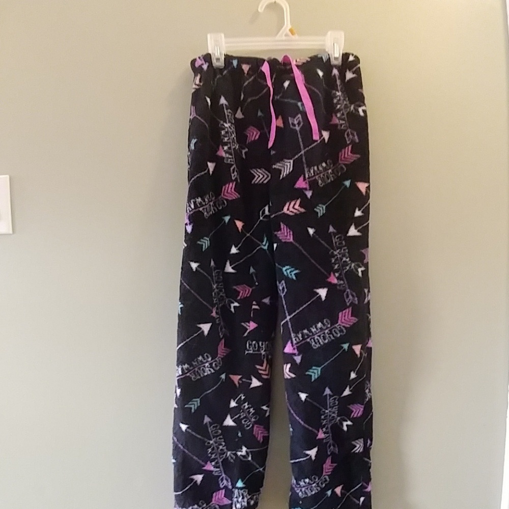 Fleece pajama bottoms